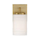 Leavenworth 1 Light 5 inch Brushed Gold Wall Sconce Wall Light